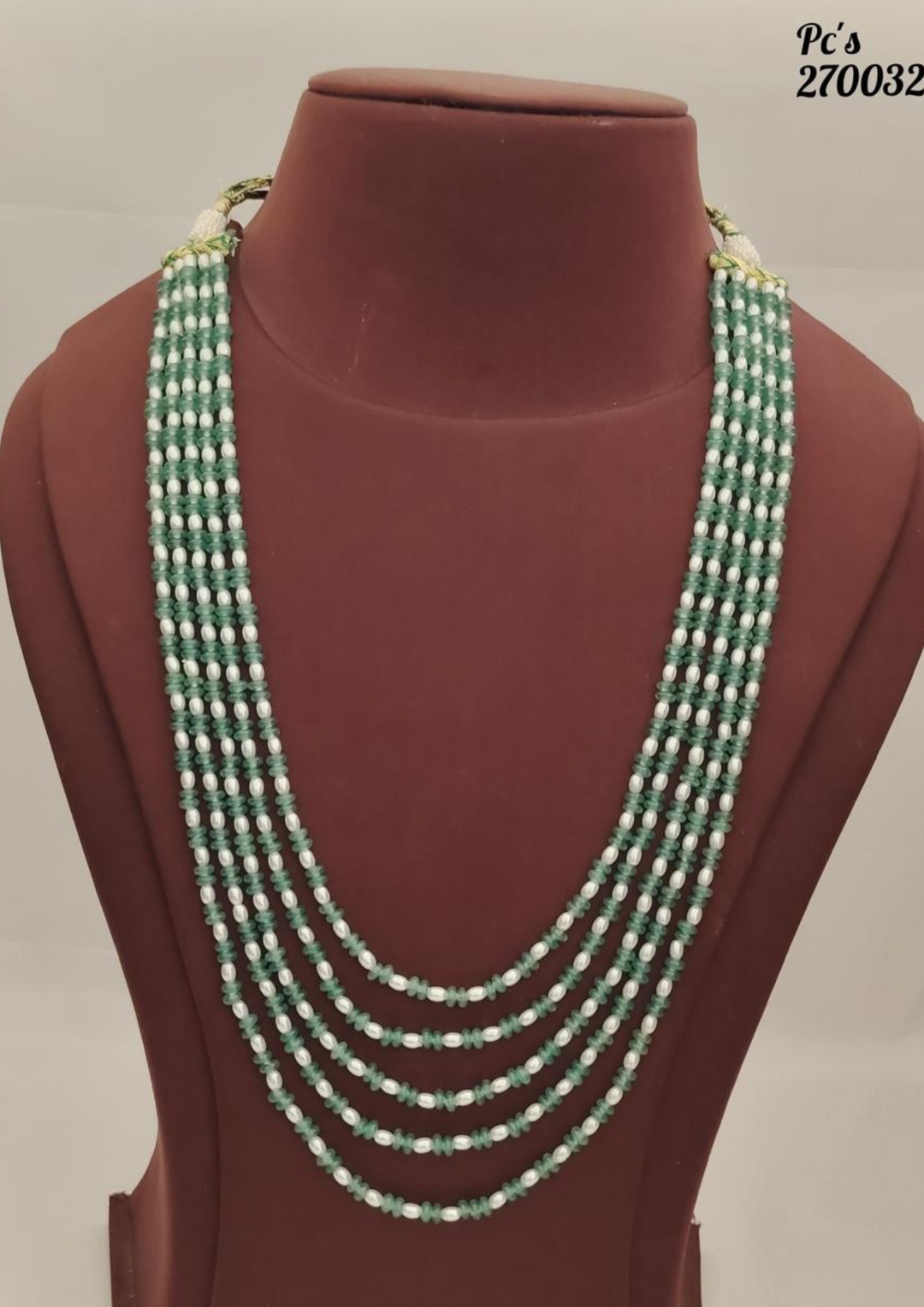 Kundan and beads necklace pcs 270032