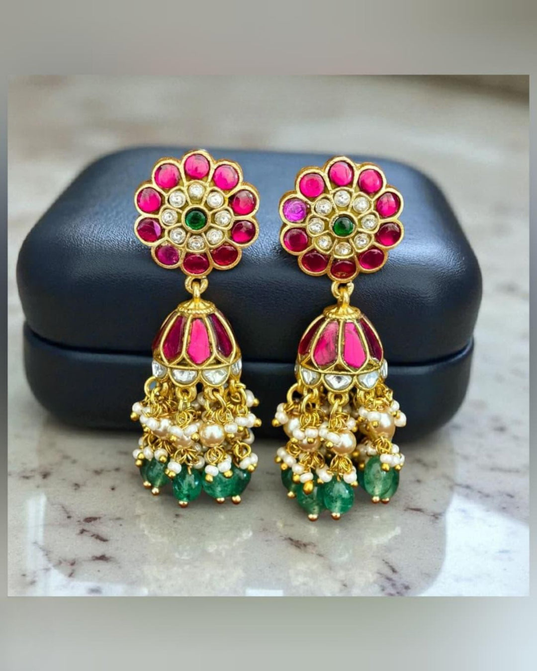 Kundan Jhumkas s 230991