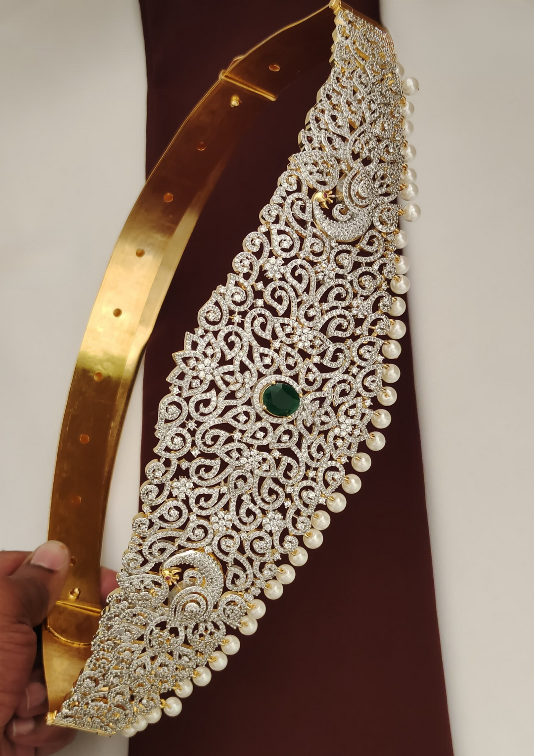 American diamond hipbelt (vaddanam) s490054