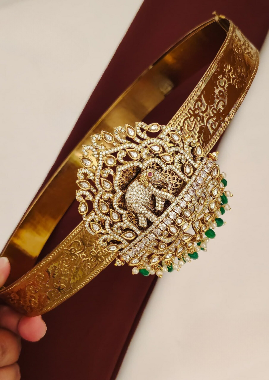Victorian jewelry hipbelt (vaddanam) pcs 320082