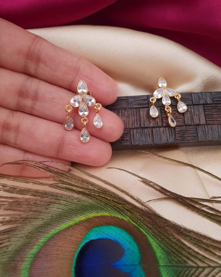 Kundan Screwback Earrings g10360