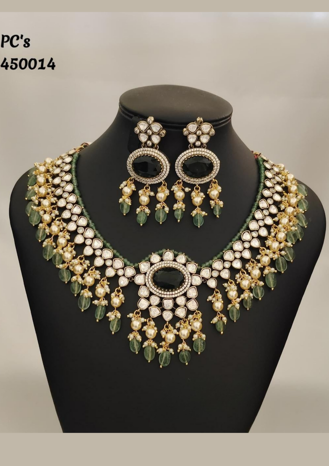 Victorian jewelry necklace with earrings pcs 450014