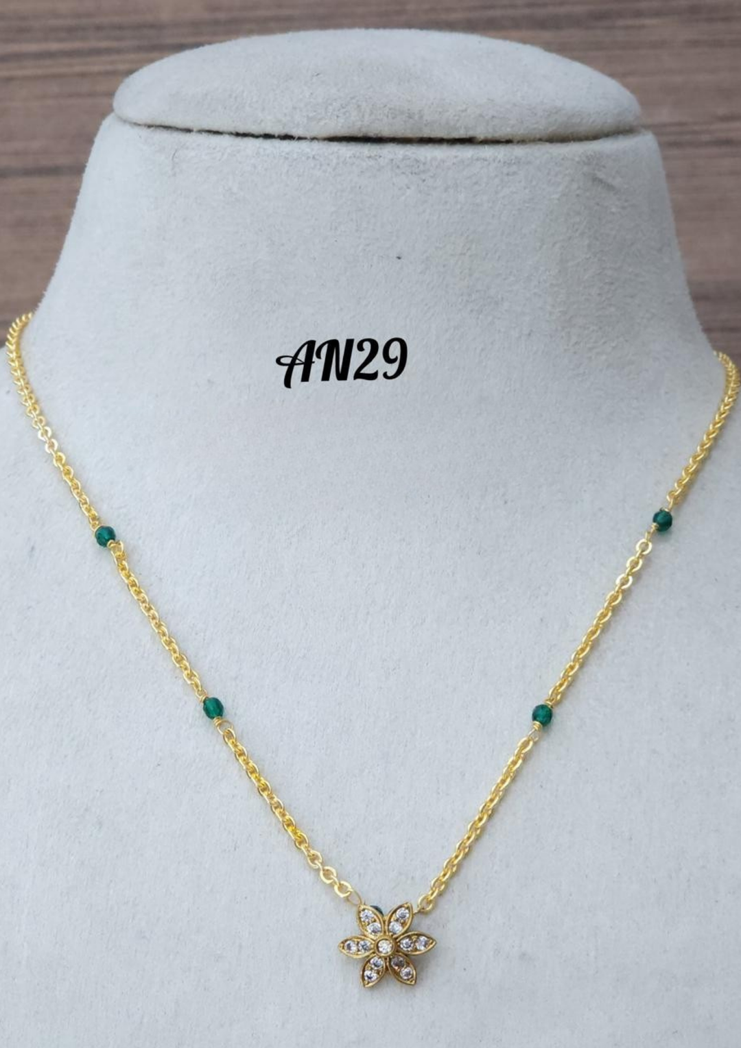Kundan stone necklace AN 29