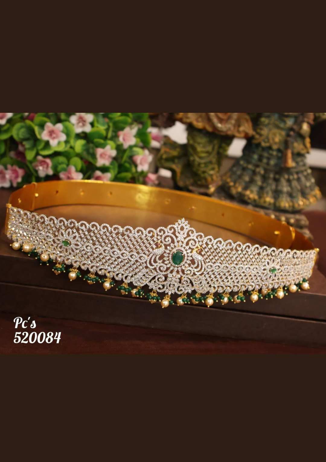 American diamond hipbelt (vaddanam) s520084