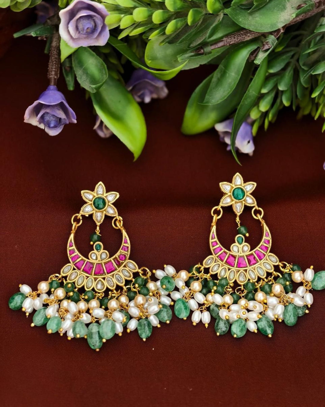 Kundan Earrings s 250012
