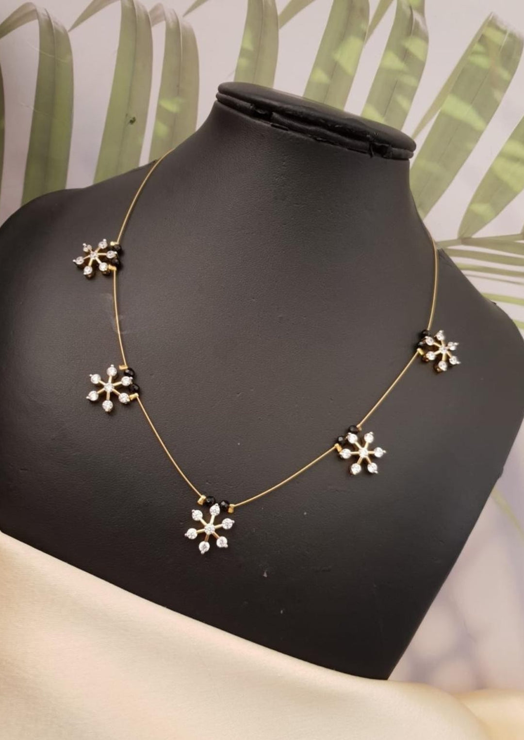 American Diamond Necklace g10550 (Pure Zirconian Diamonds)
