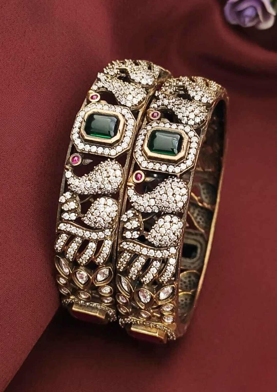 Victorian bangles (set of 2) s180041