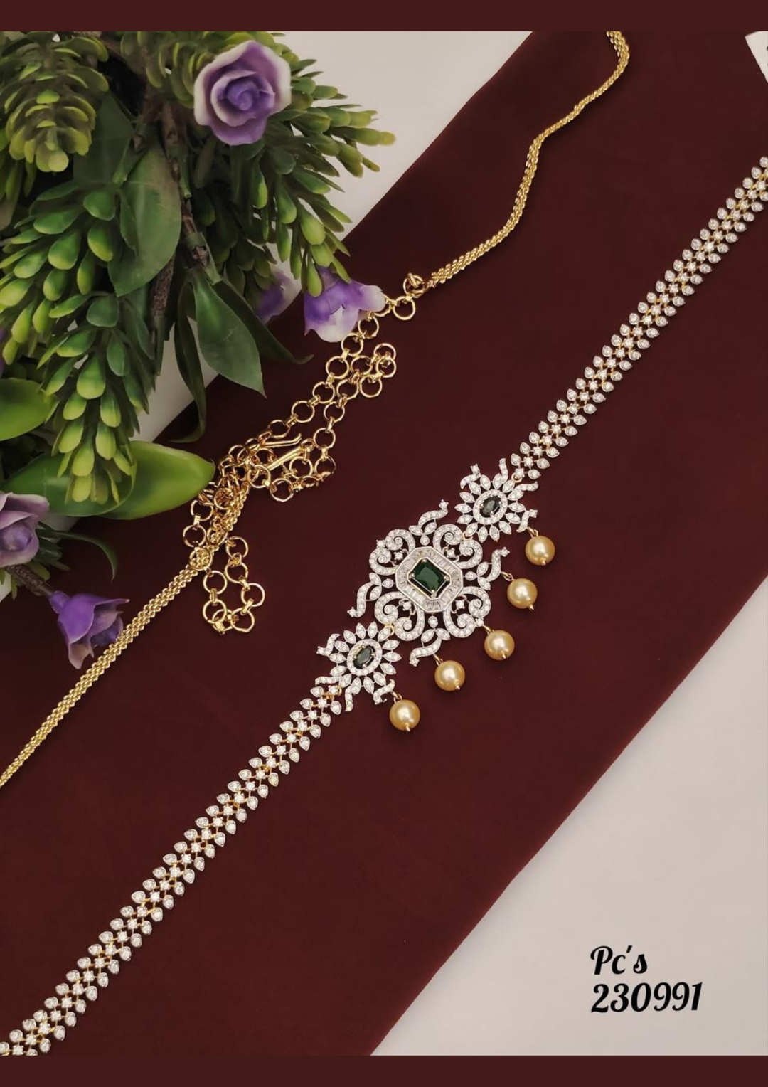 American diamond hipbelt (vaddanam) s230991