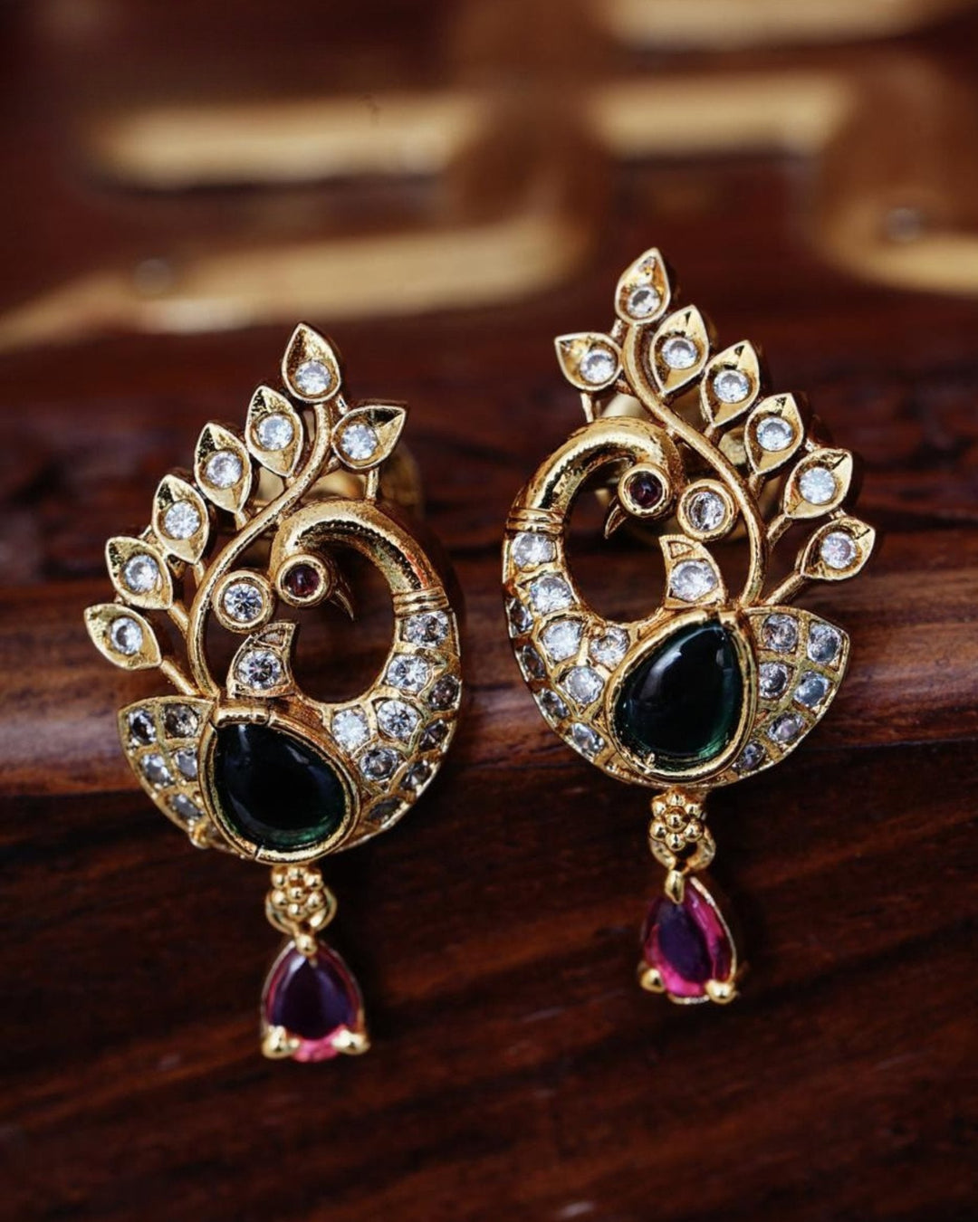 Kundan stone earrings yle 60