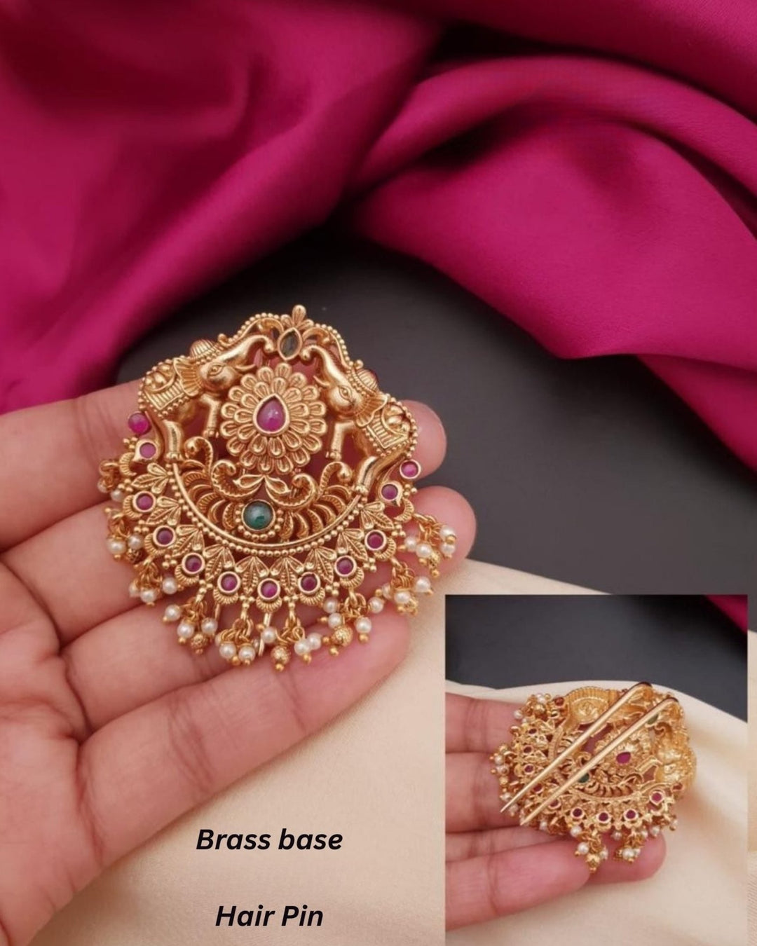 Kundan  Hairpin g 10680
