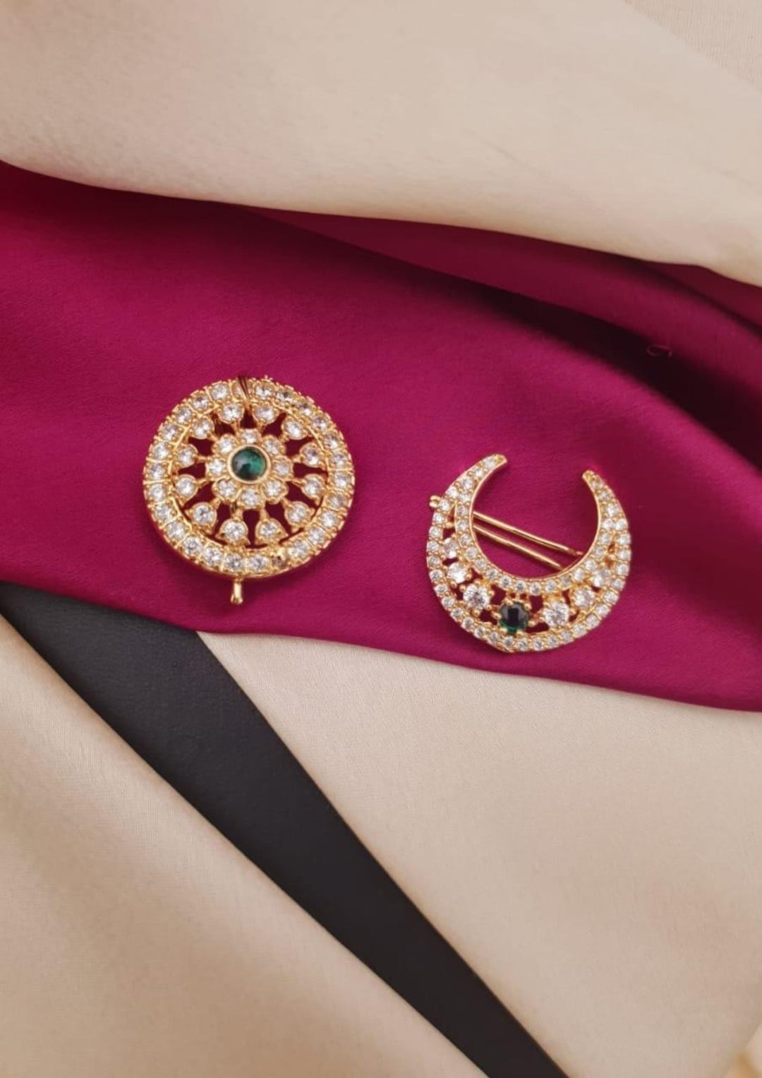Kundan stone hair accessories g10600