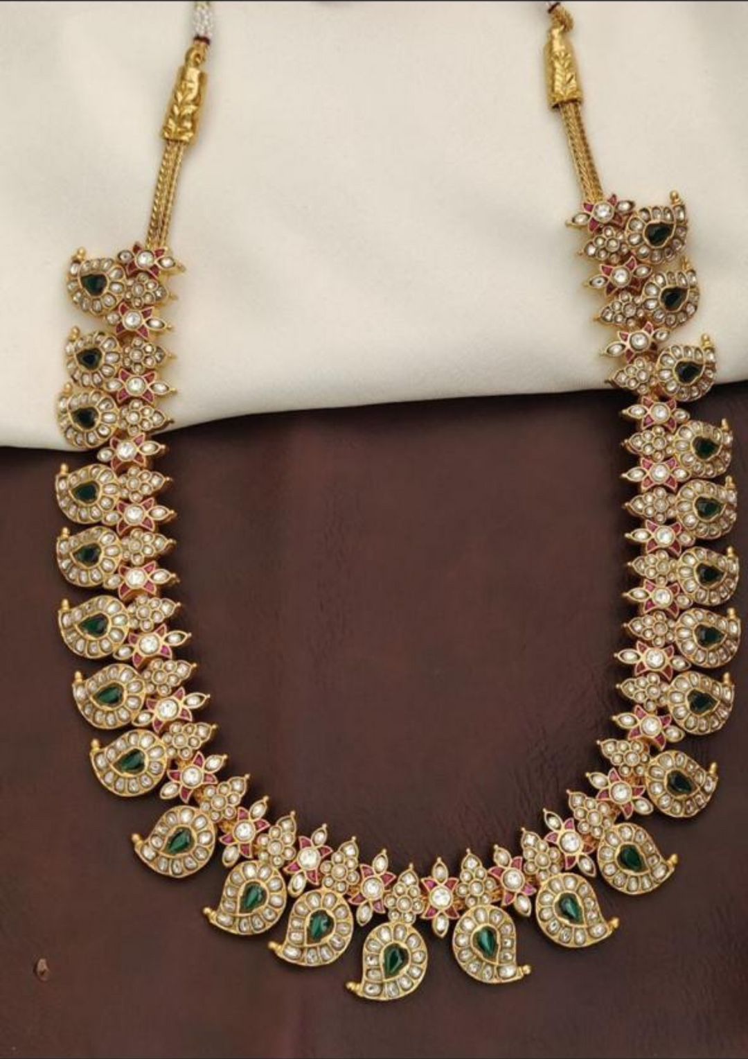 Kundan stone necklace pcs 2000091