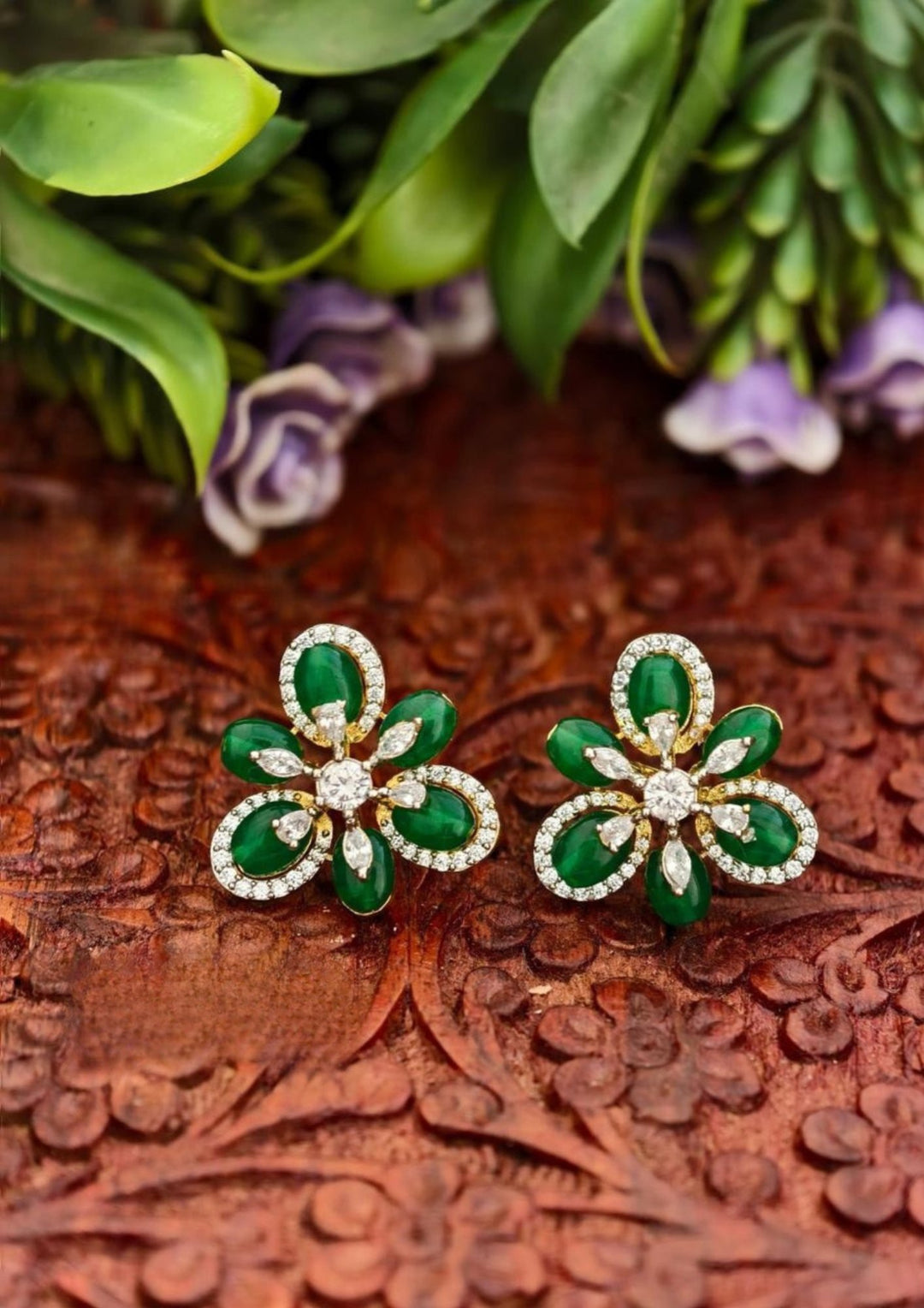 Kundan Studs s65054