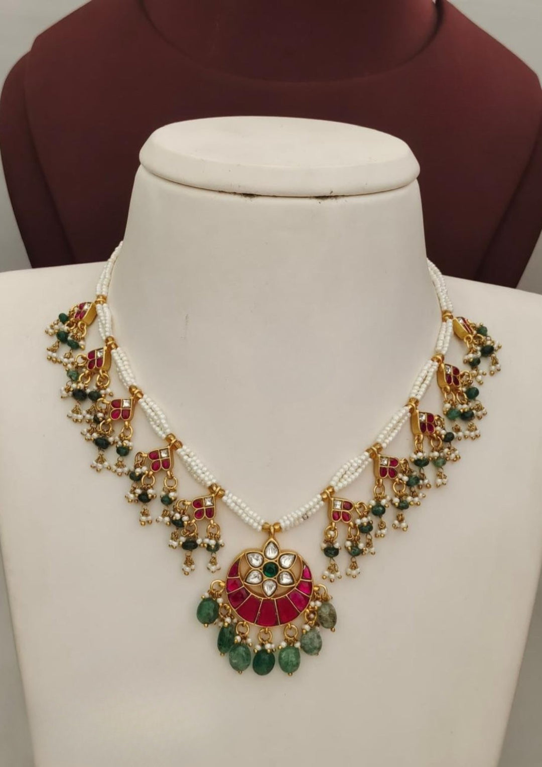 Jadau Kundan Necklace s 240002