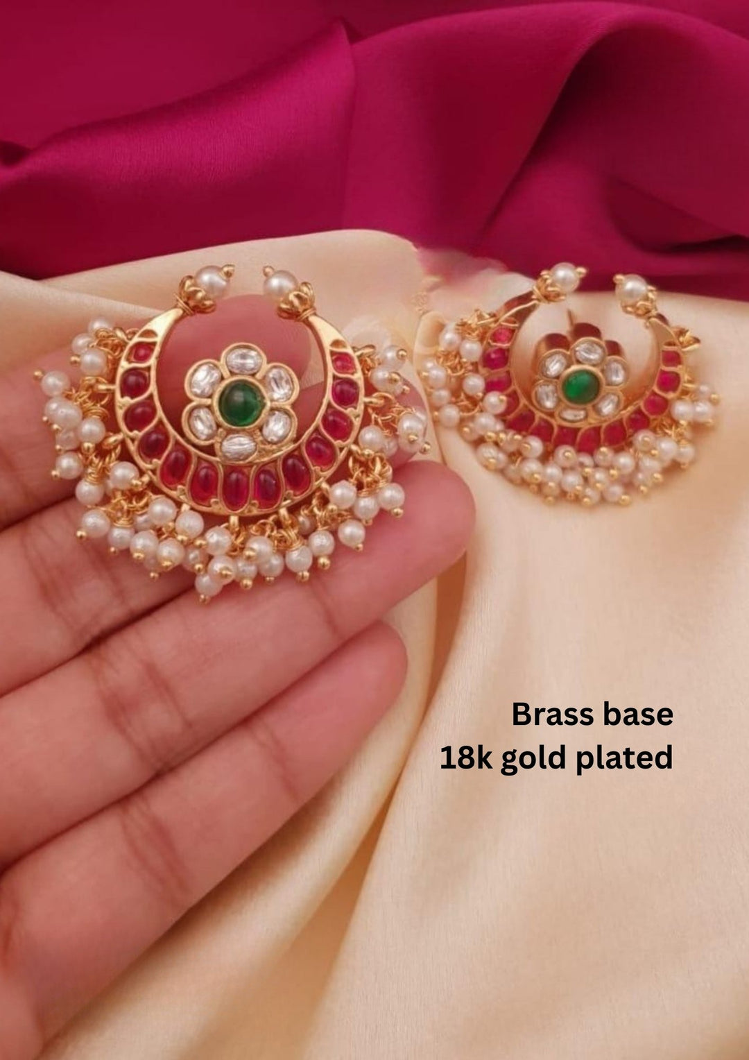 Kundan  Earrings g 10650