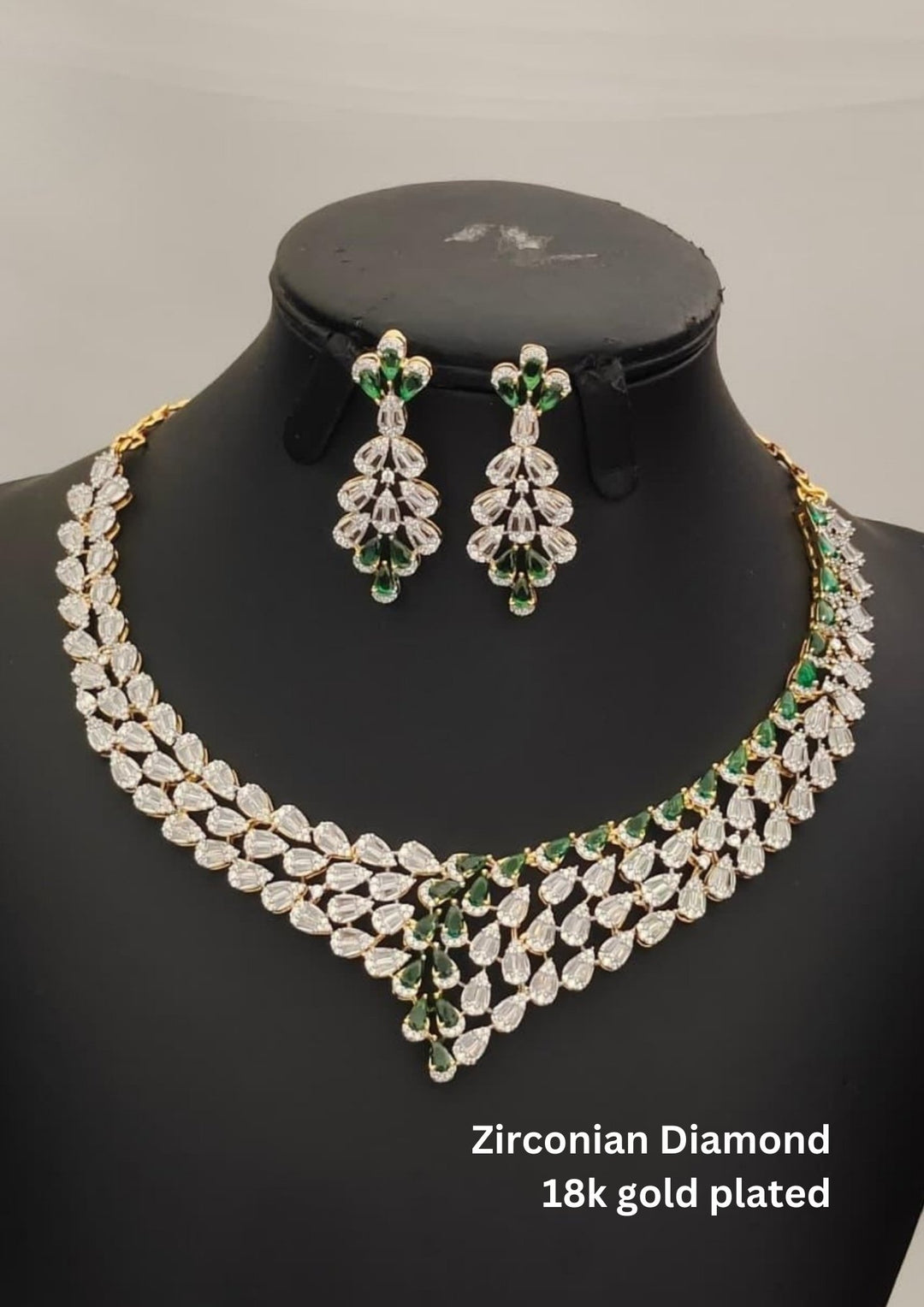 Kundan Necklace with Earrings s300062