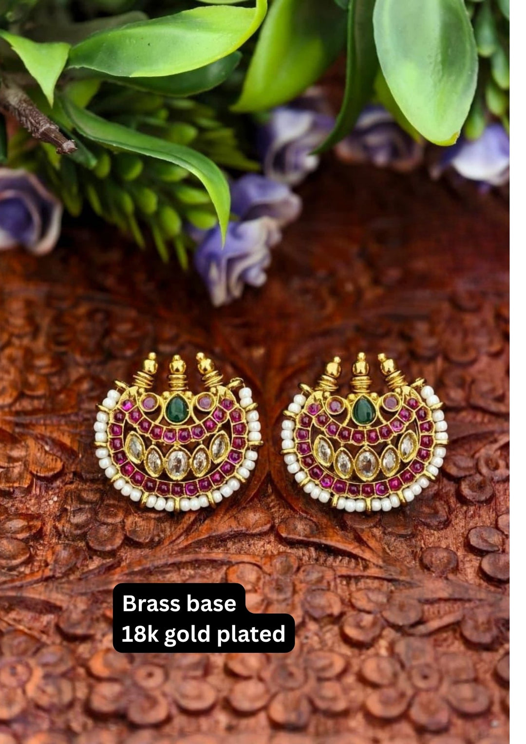 Kundan Earrings s80055