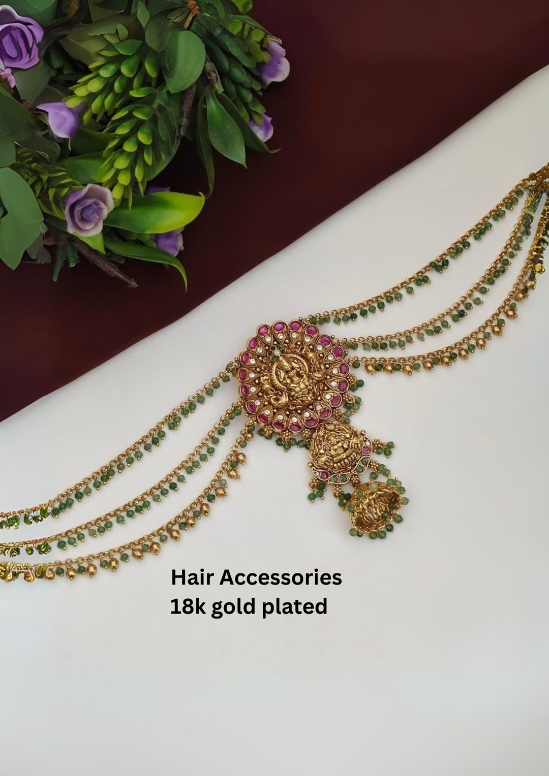 Kundan Hair Accessories s240002