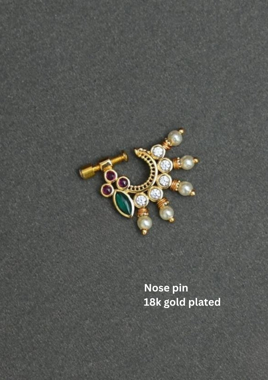 Kundan Nose Pin dp81507