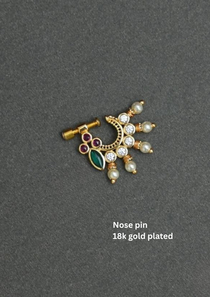 Kundan Nose Pin dp81507