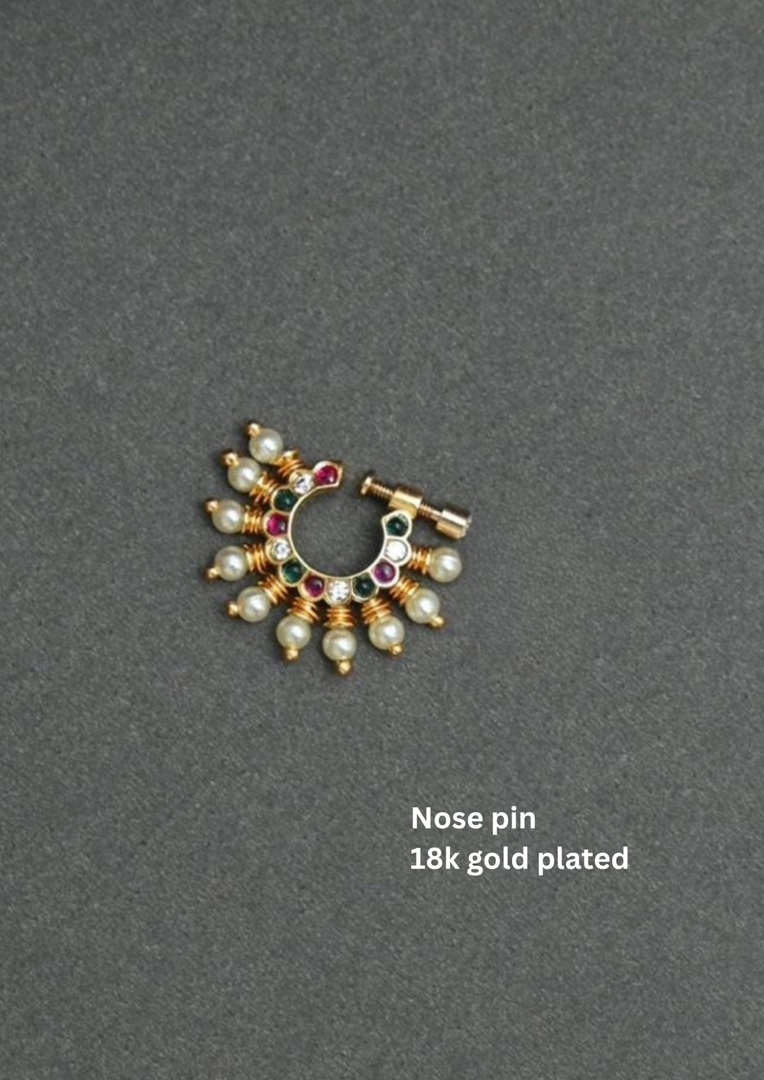 Kundan Nose Pin dp81807