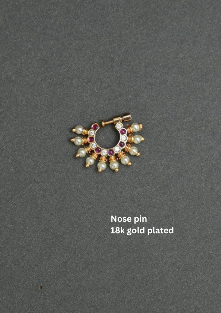 Kundan Nose Pin dp81807