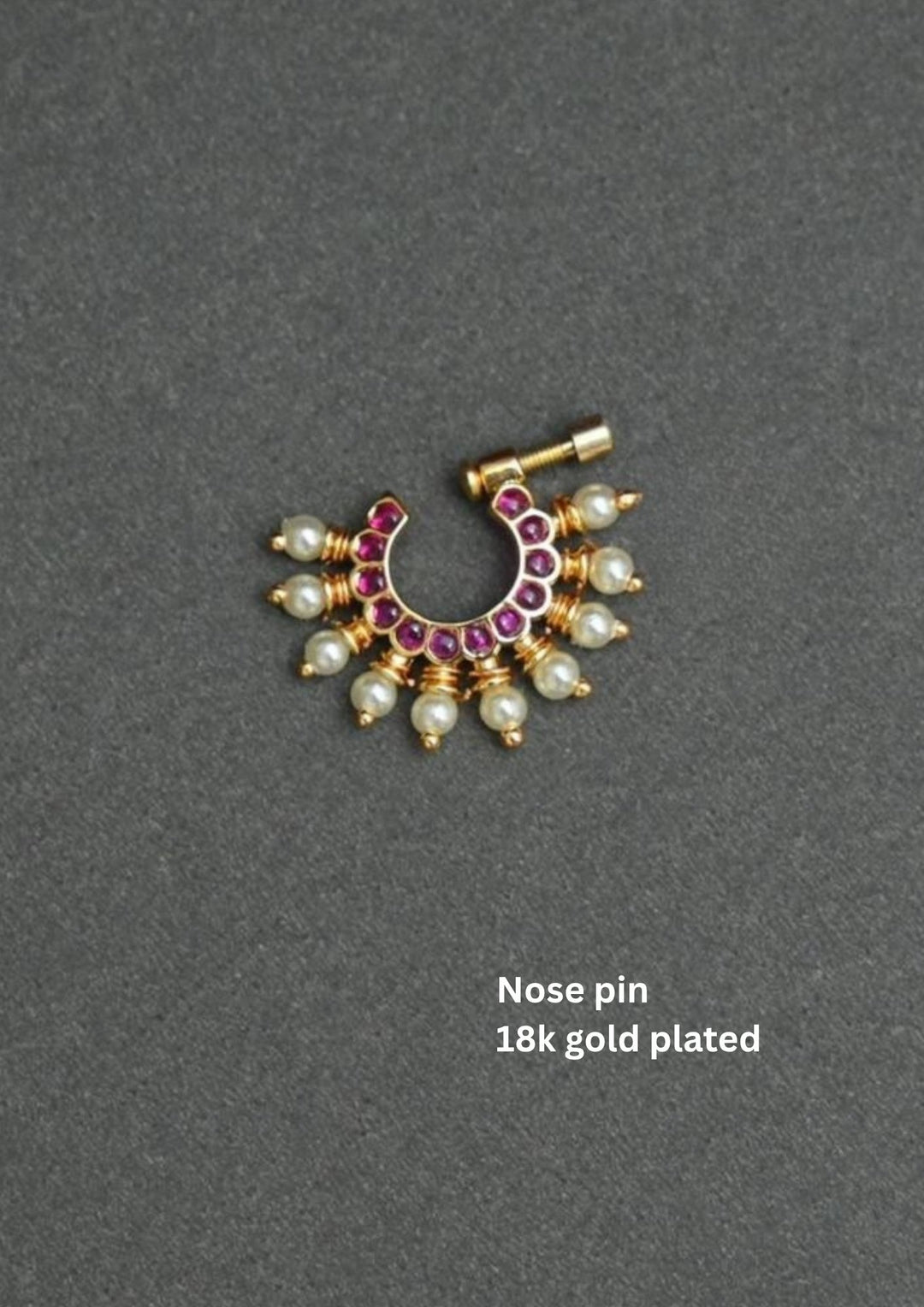 Kundan Nose Pin dp81807