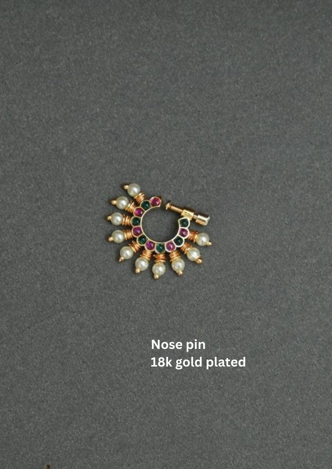 Kundan Nose Pin dp81807