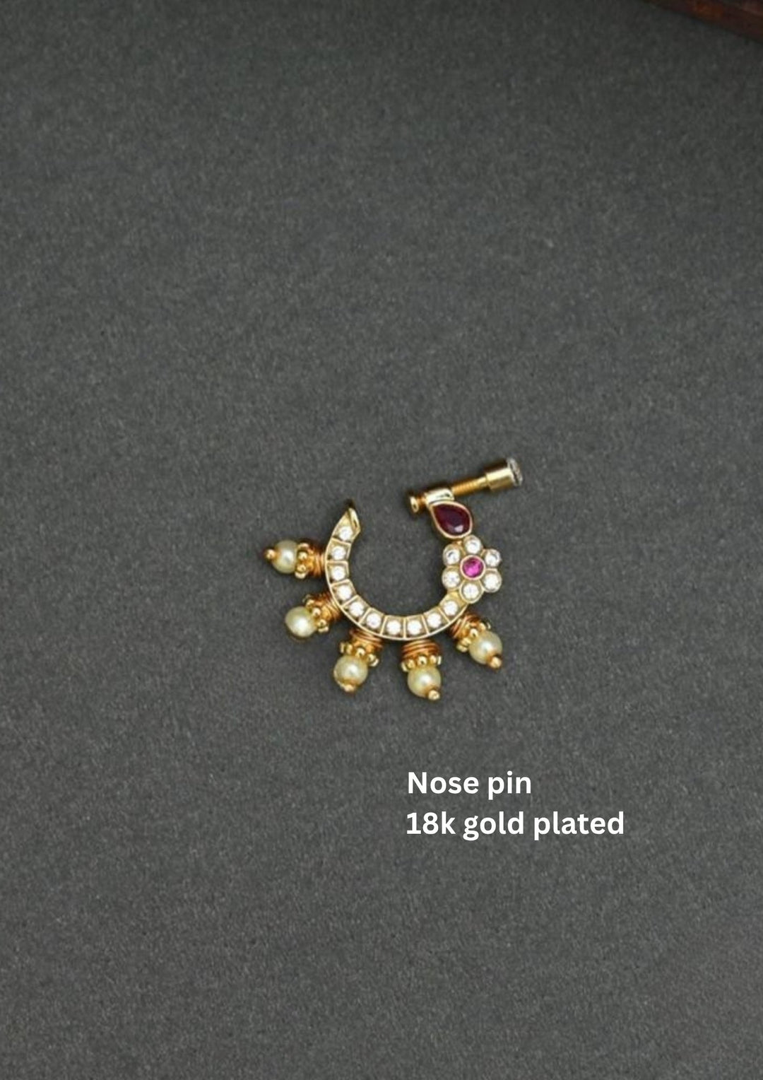 Kundan Nose Pin dp81807