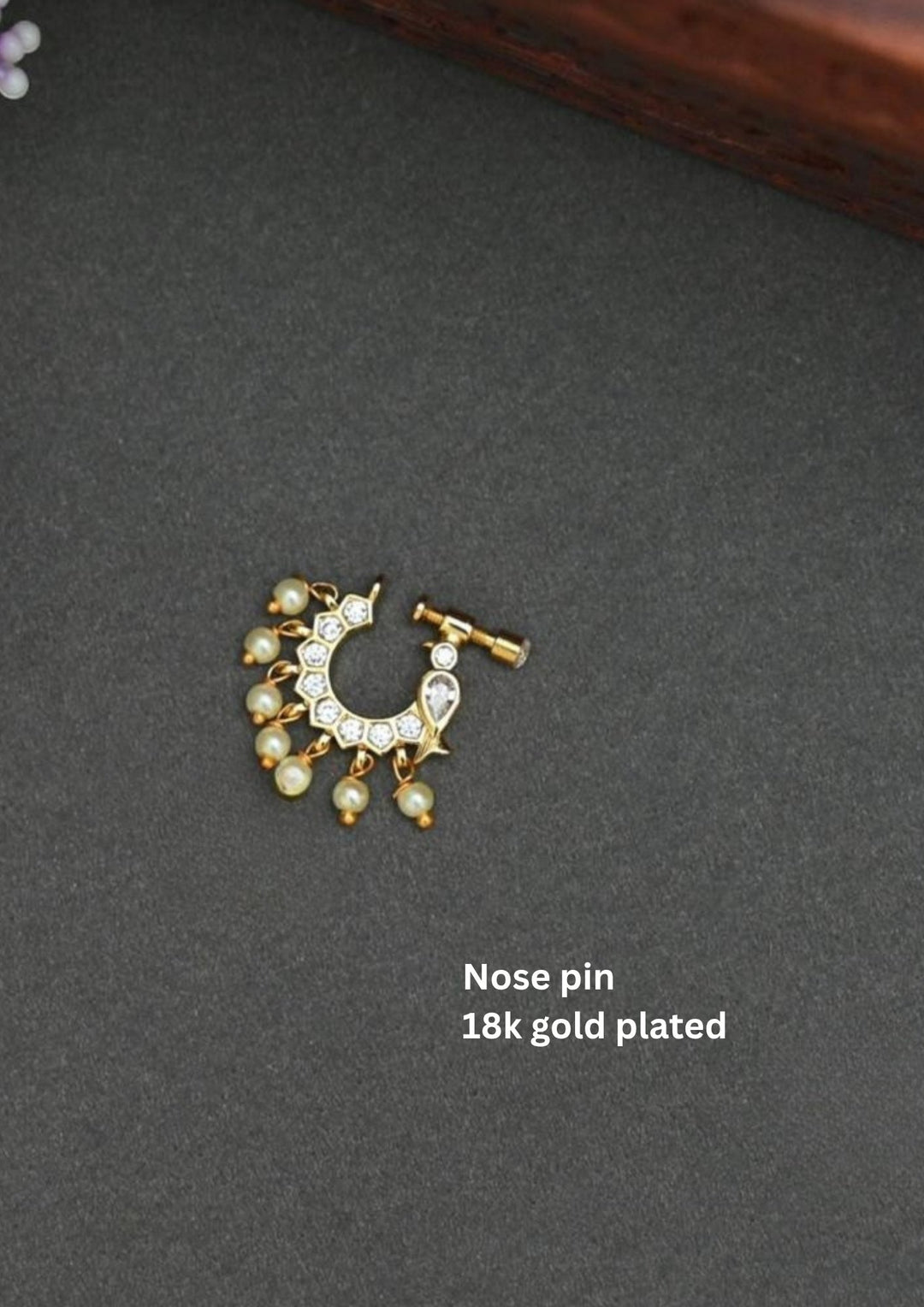 Kundan Nose Pin dp81807