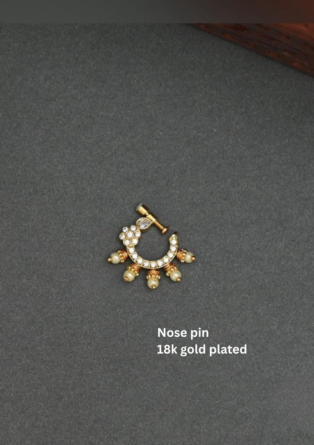 Kundan Nose Pin dp81807