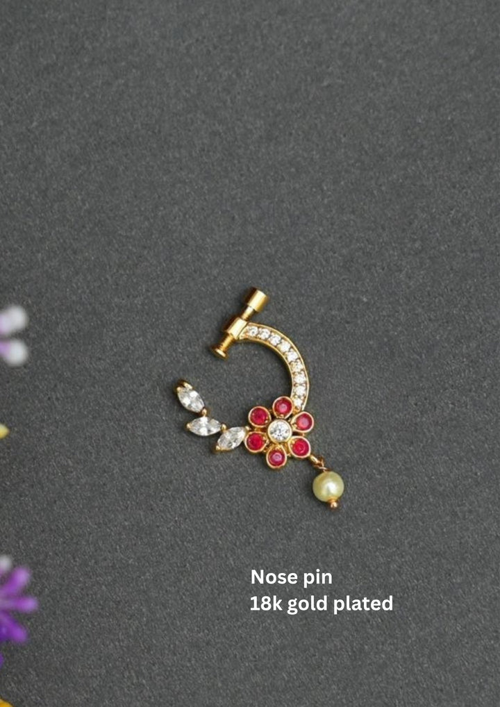 Kundan Nose Pin dp82007