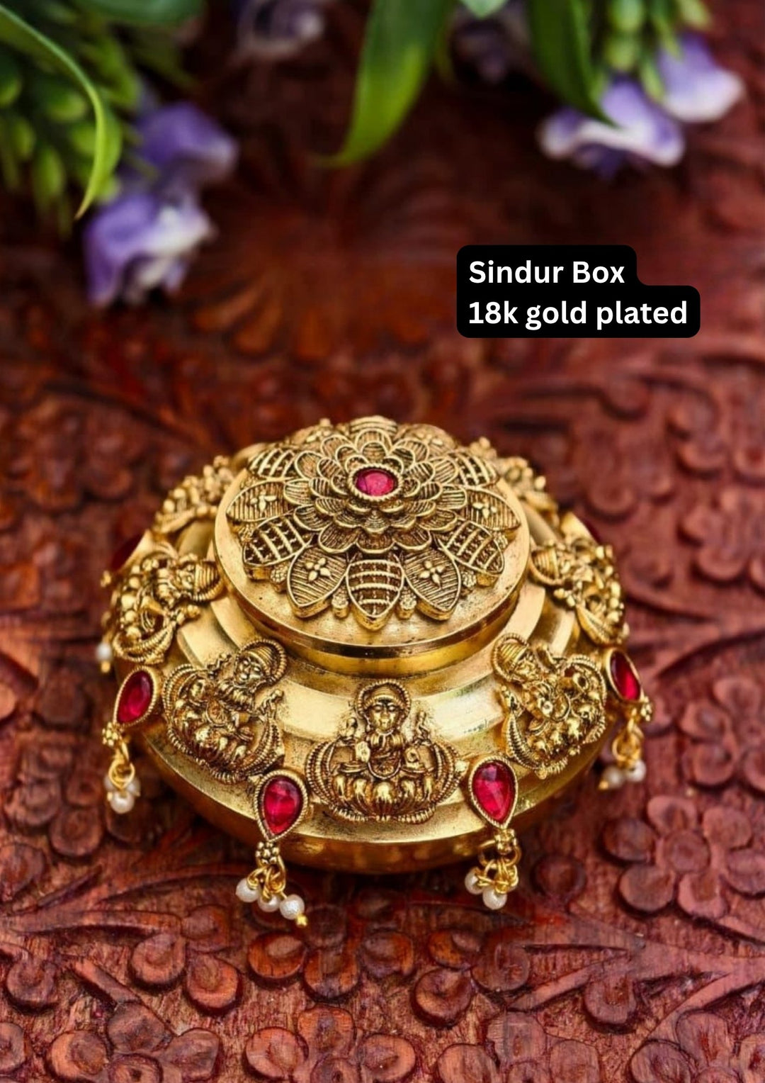 Kundan Sindur Box s160521