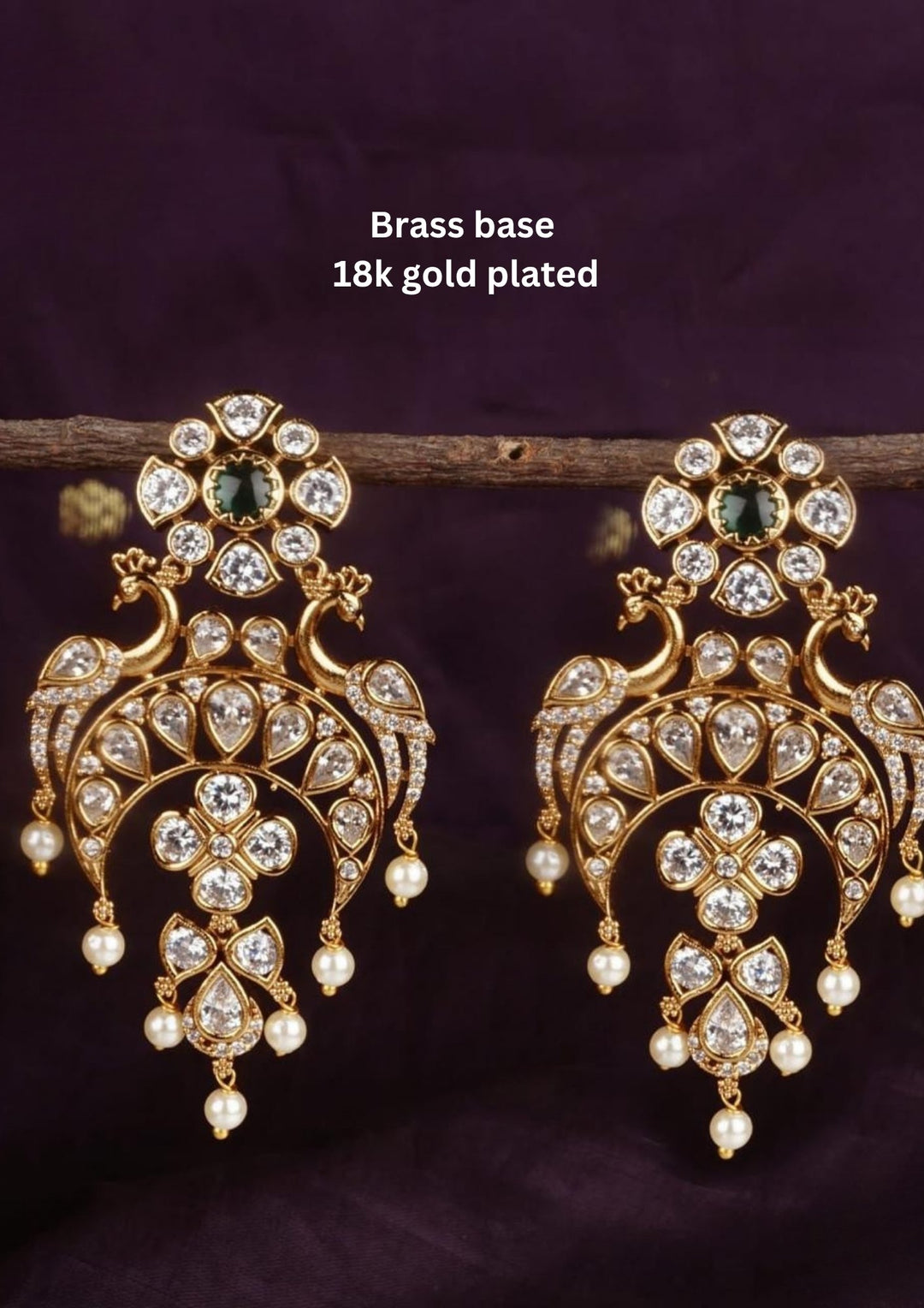 Kundan  Earrings  c 105720