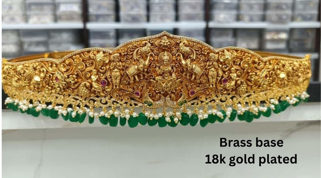 Kundan Nakshi Hipbelt (Vaddanam) c1033020