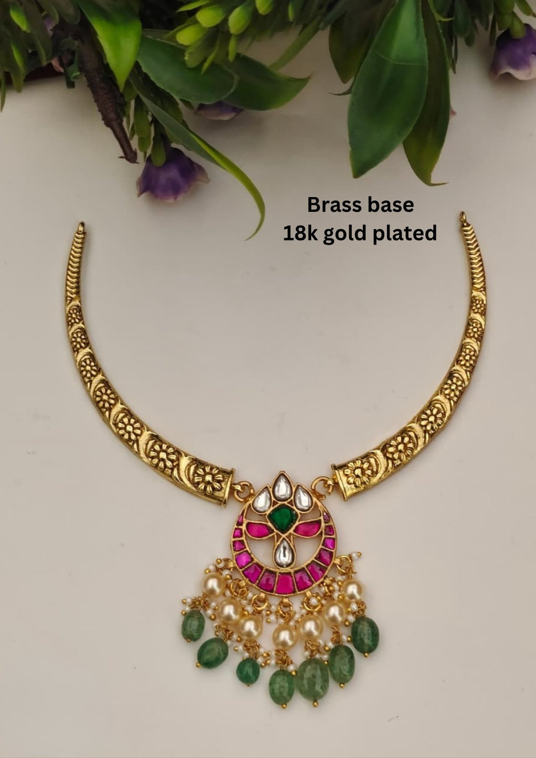 Jadau Kundan Necklace s160021