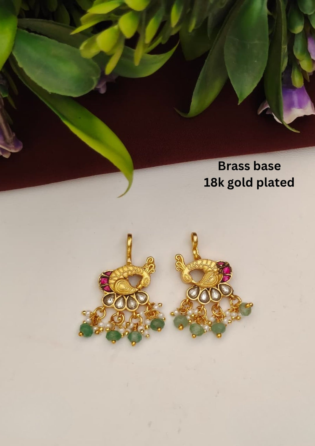 Kundan Bugadi Earrings s70005