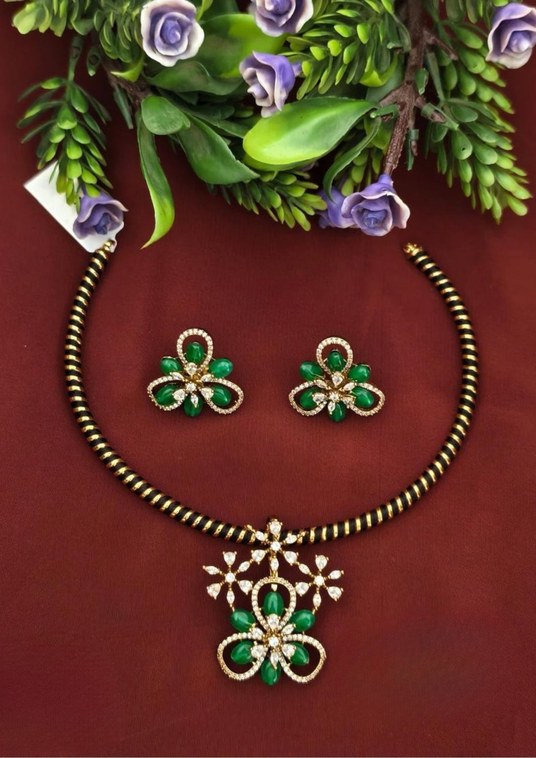 Kundan Necklace with Earrings s170031