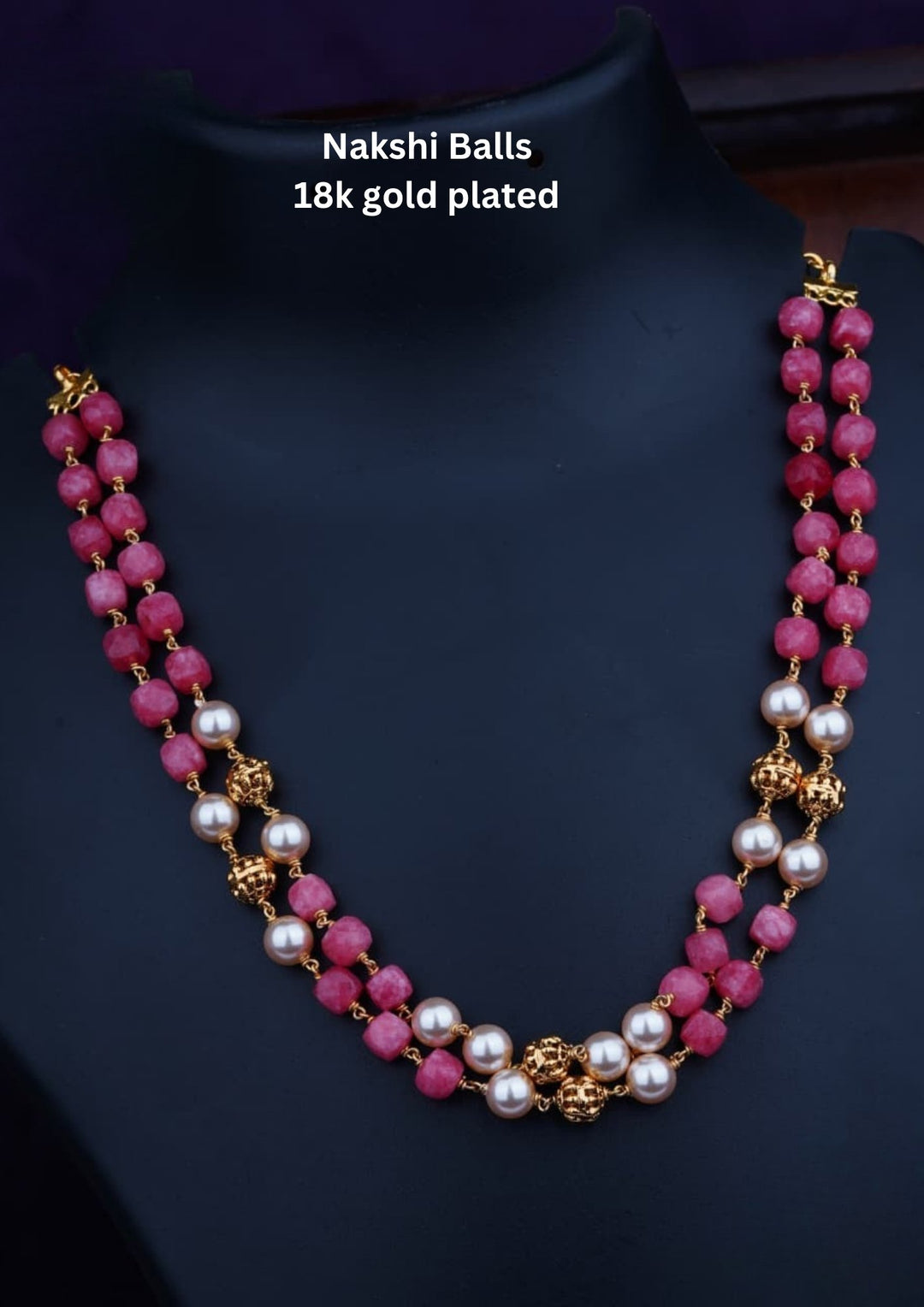 Nakshi Balls & Beads Necklace c1010020