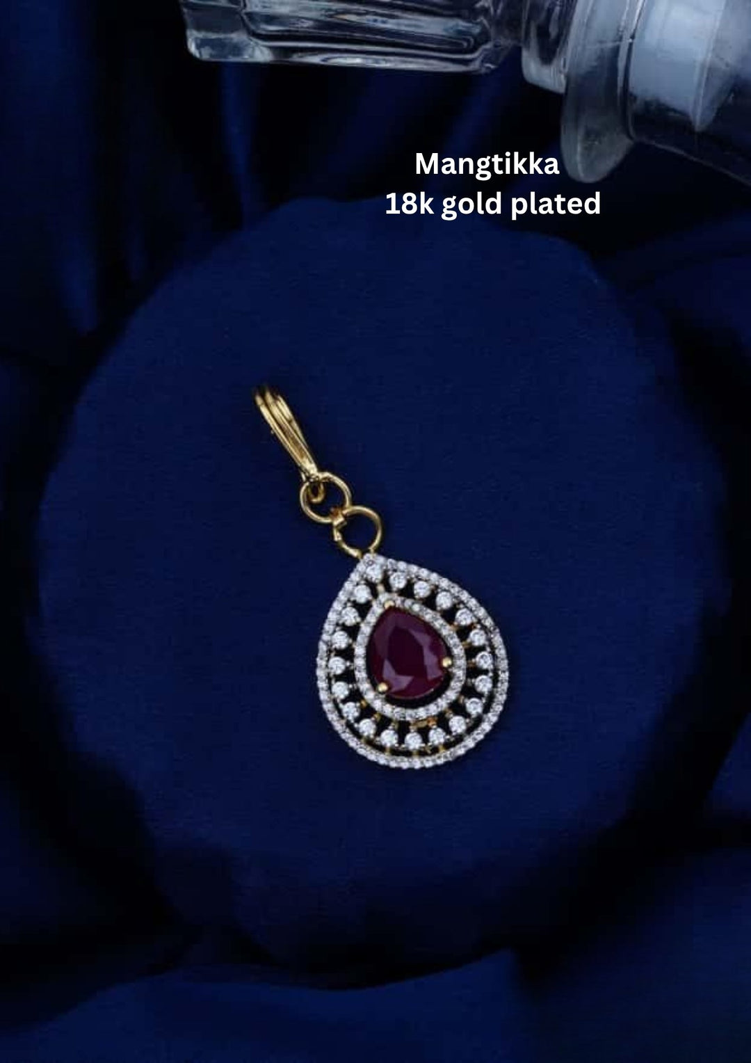 Pure Zirconian Diamond Mangtikka c103020