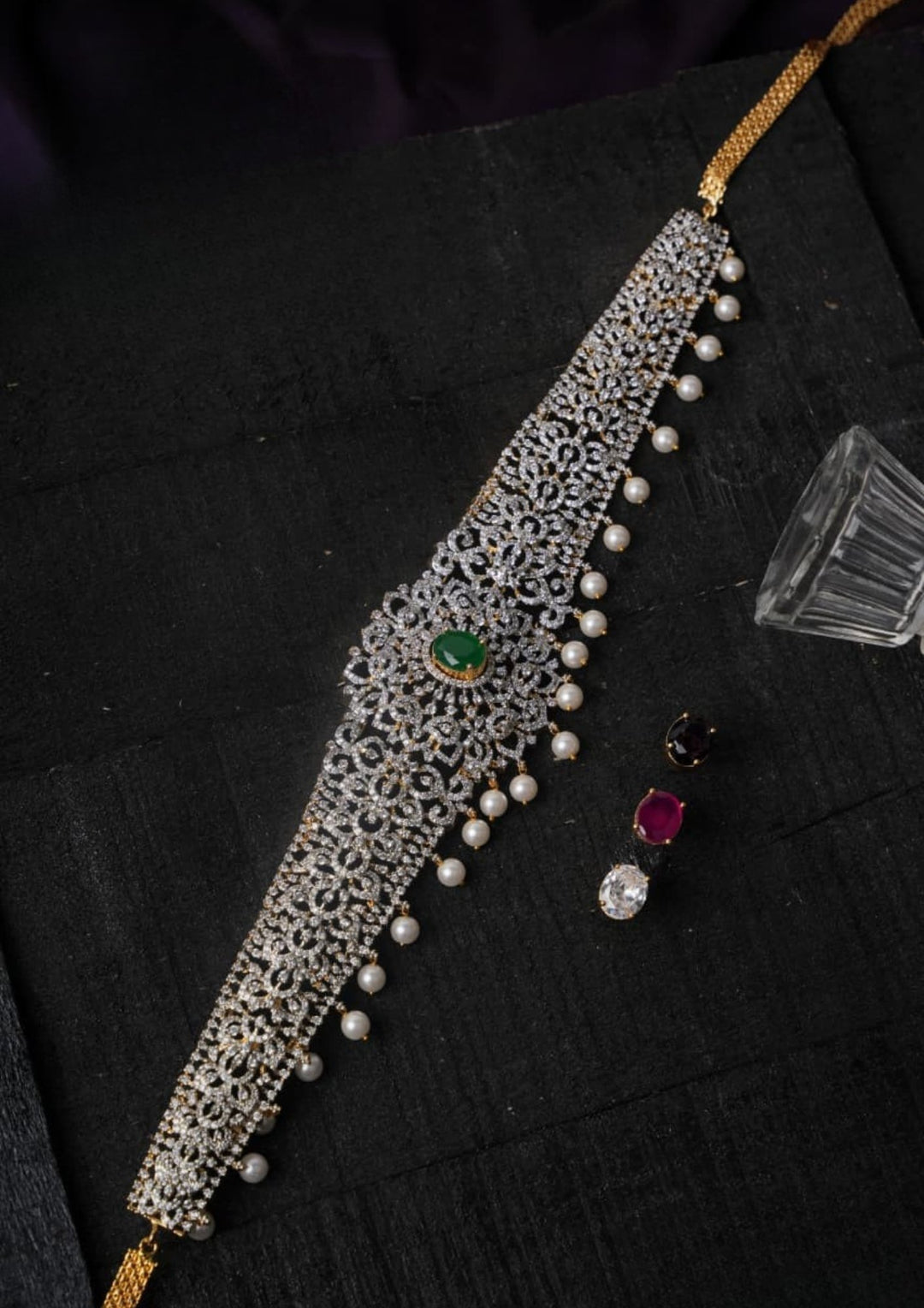 Pure Zirconian Diamond Changeable Stones Hipbelt c1023020