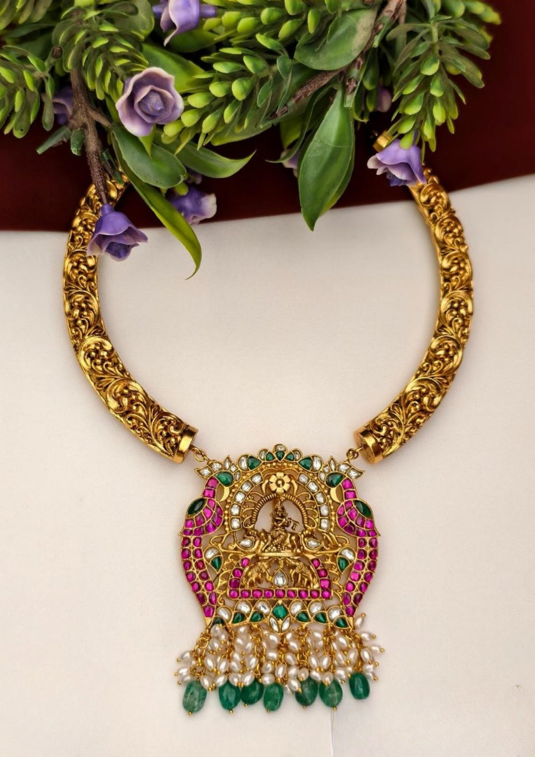 Jadau Kundan Necklace s580045