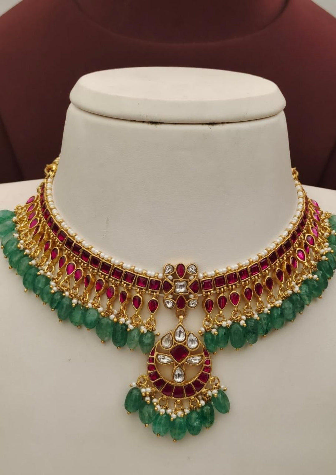 Jadau Kundan Necklace s420083