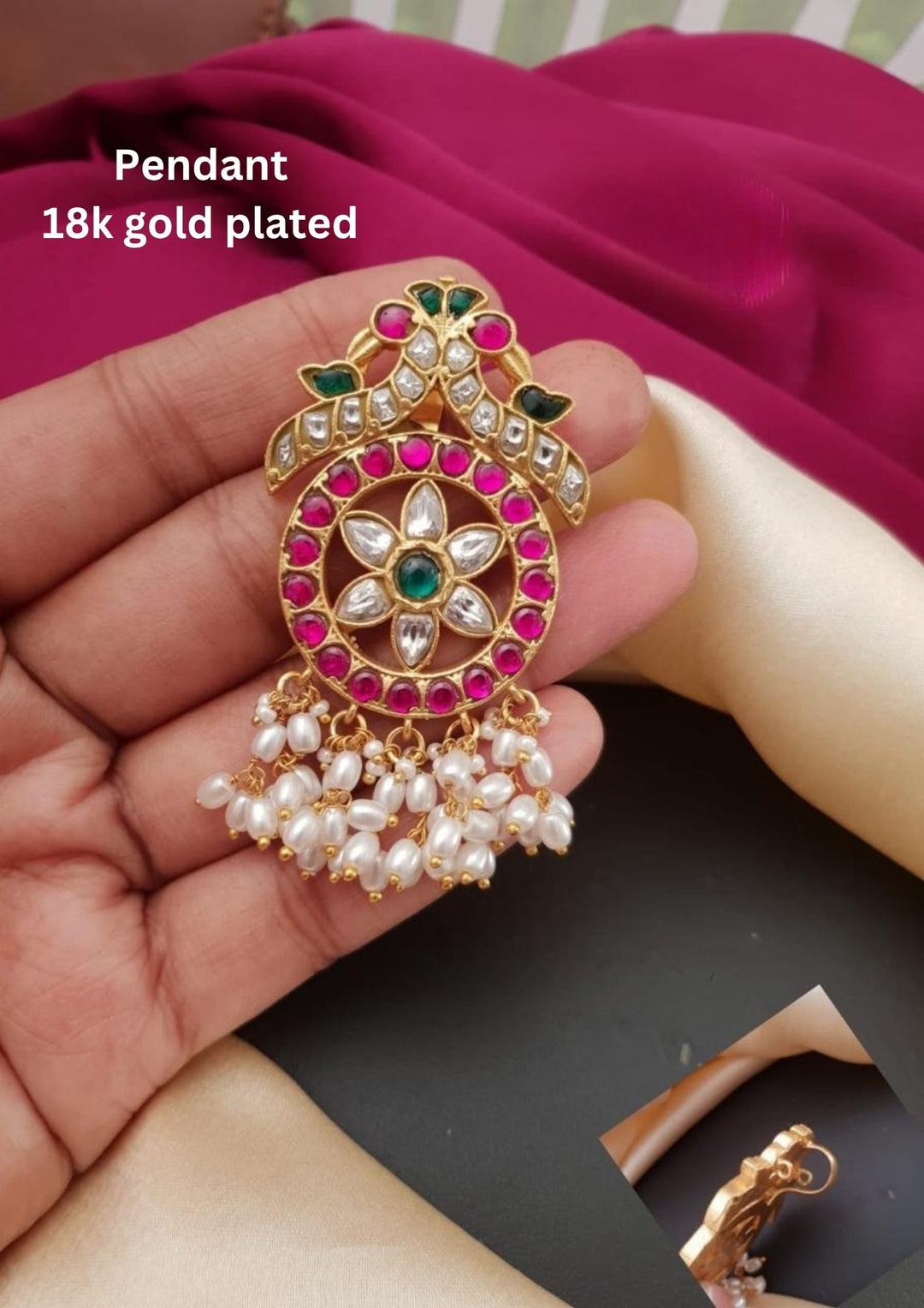 Jadau Kundan Pendant g101420