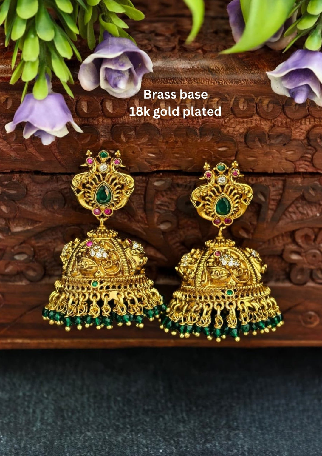 Kundan Jhumkas s130009