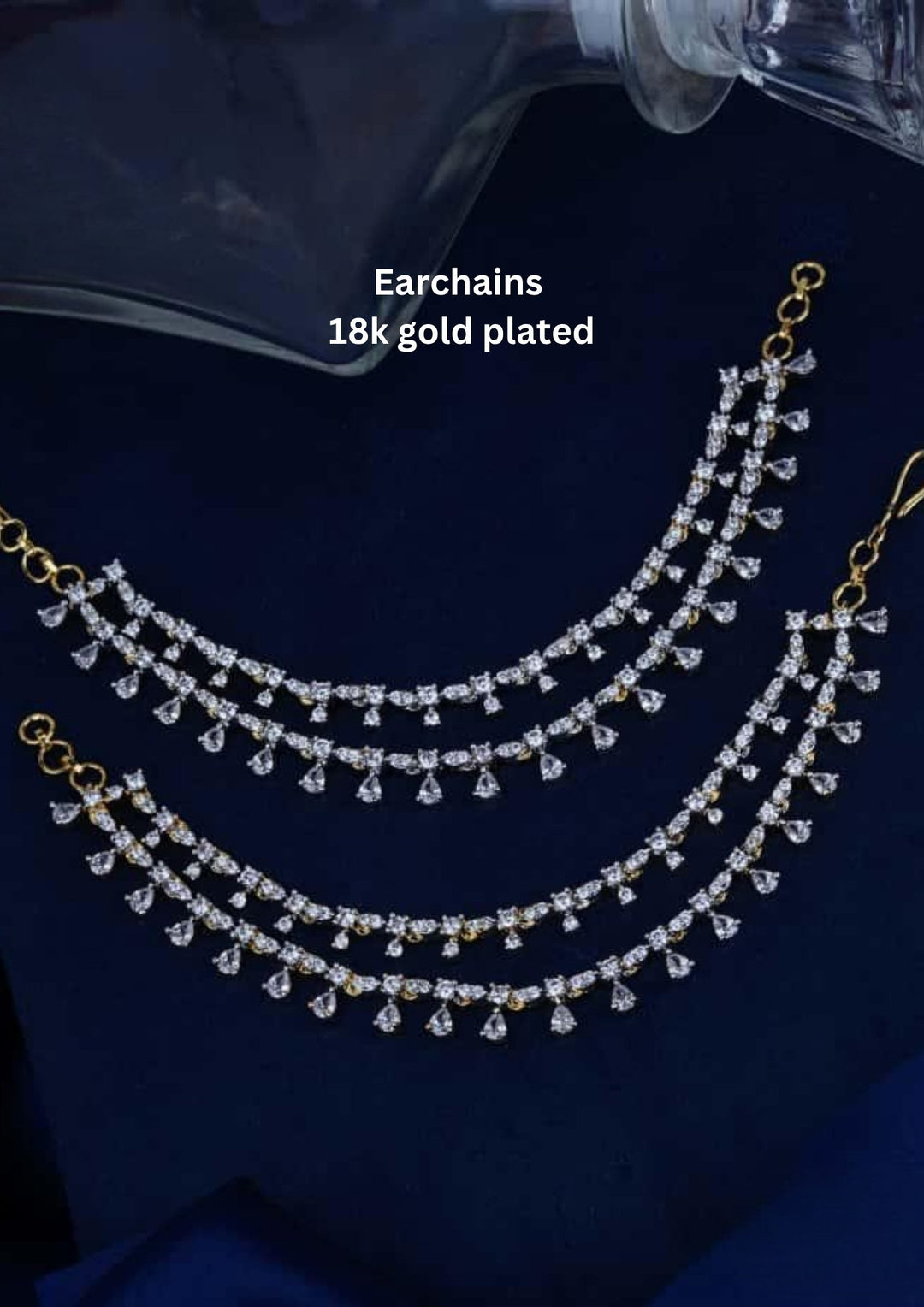 Kundan Earchains c1010020