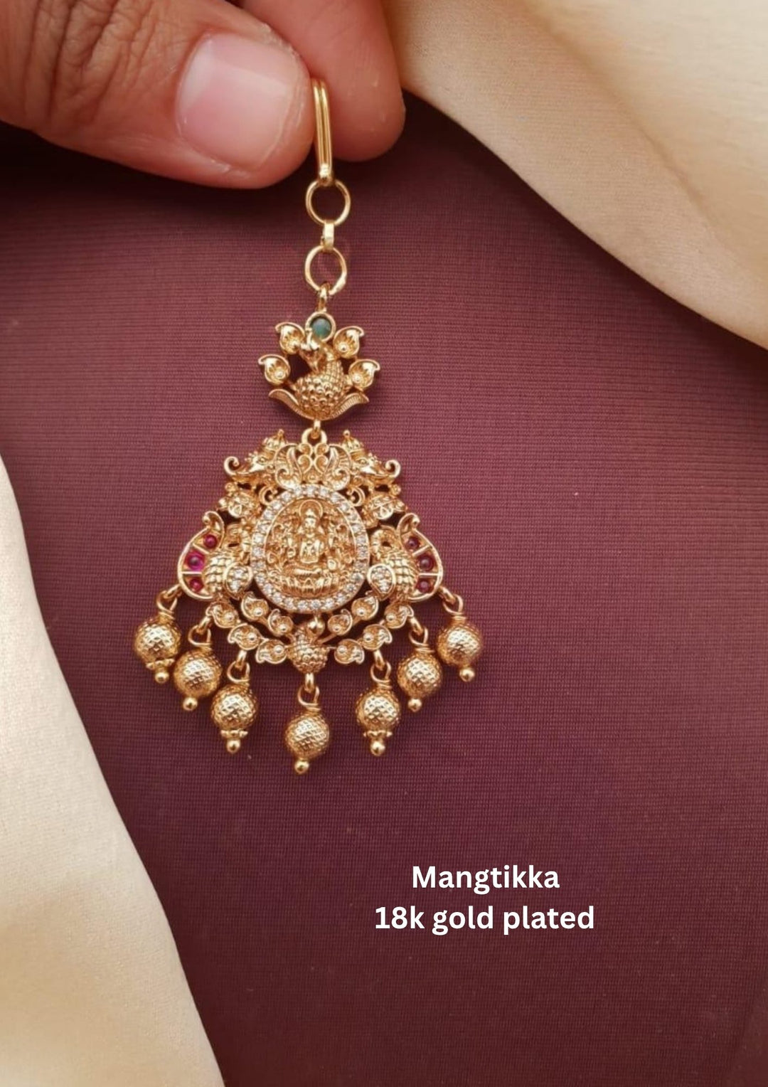 Kundan Temple Mangtikka g10360