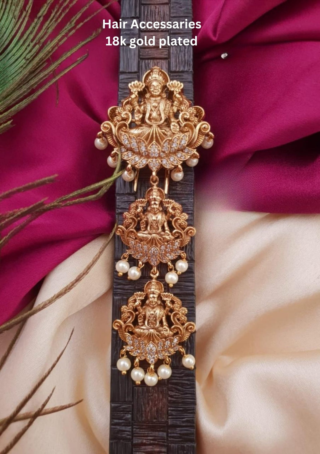 Kundan Hair Accessaries g10600