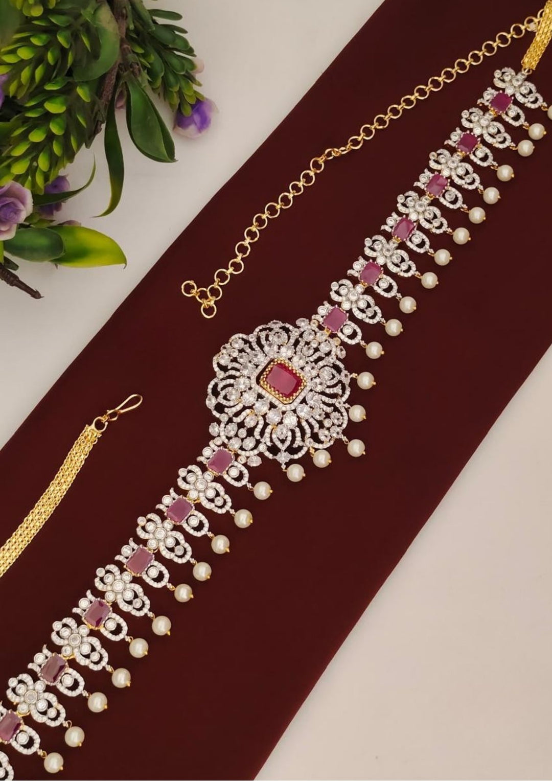 Pure zirconian diamond  Hipbelt (Vaddanam) s340003