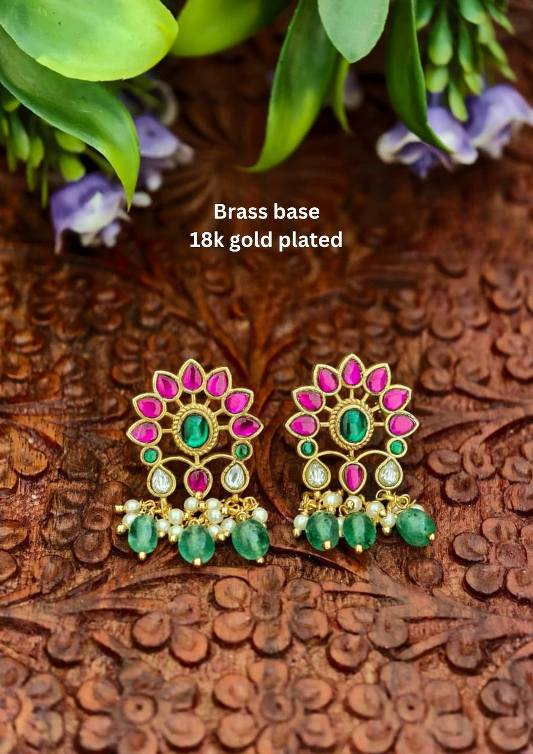 Kundan Earrings s130099